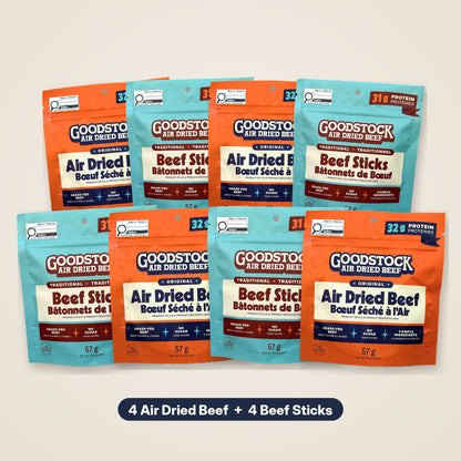 The Starter Case — Biltong + Beef Sticks