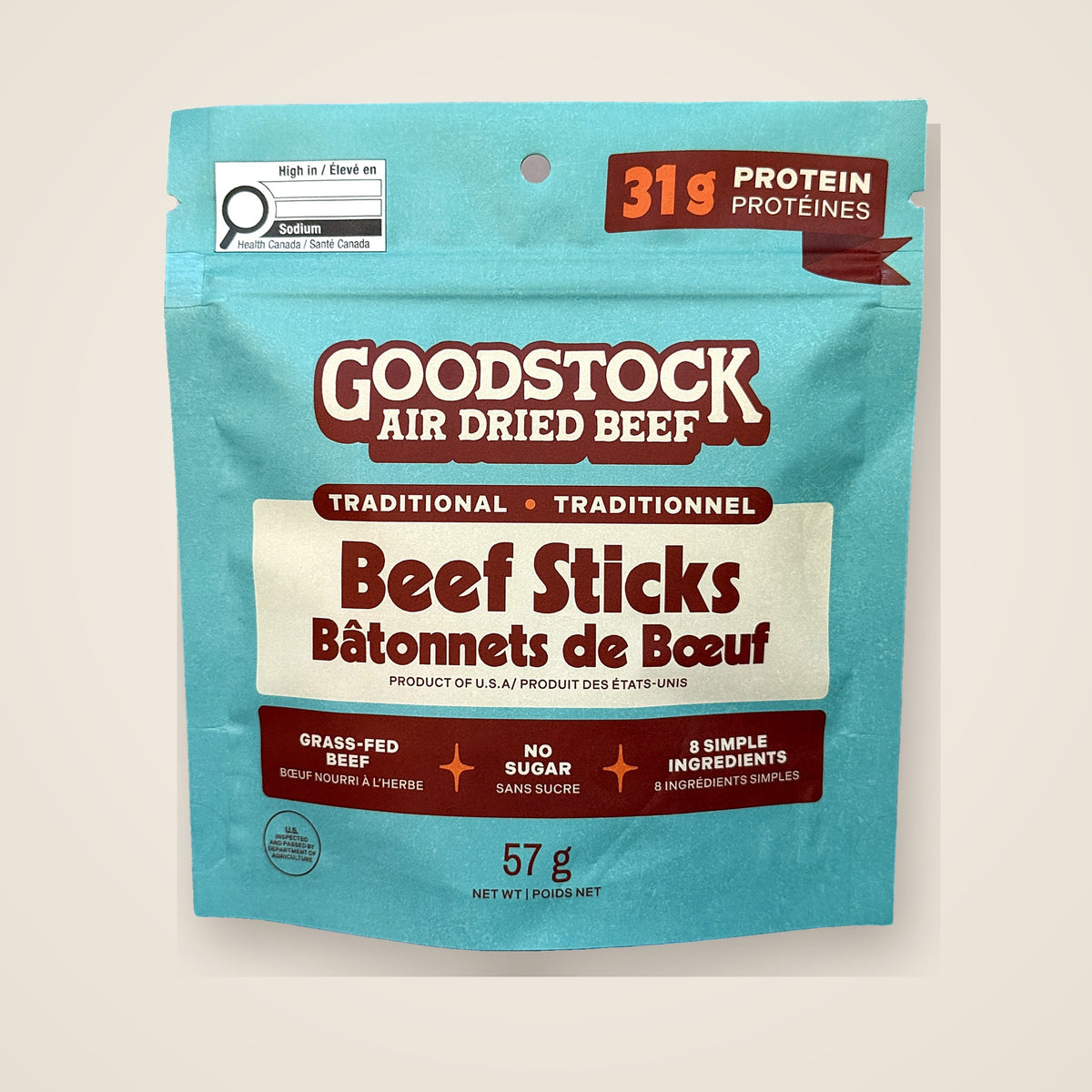 Traditional Beef Sticks — Droëwors (Case of 8)