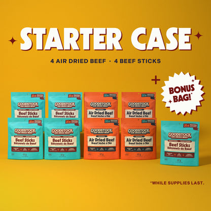 The Starter Case — Biltong + Beef Sticks